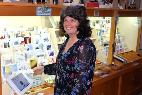 Supporting the Gift Shop with a new cashless payment device