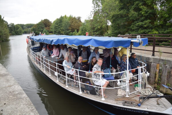 Cruising down the River Thames